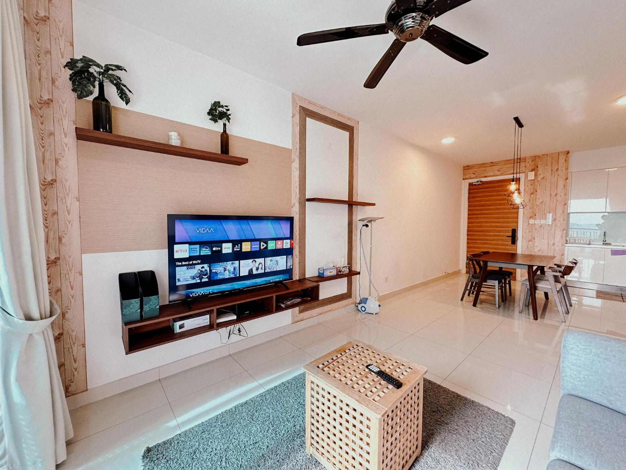 Teega Suites Puteriharbour By Wp Homestay Johor Bahru Zimmer foto