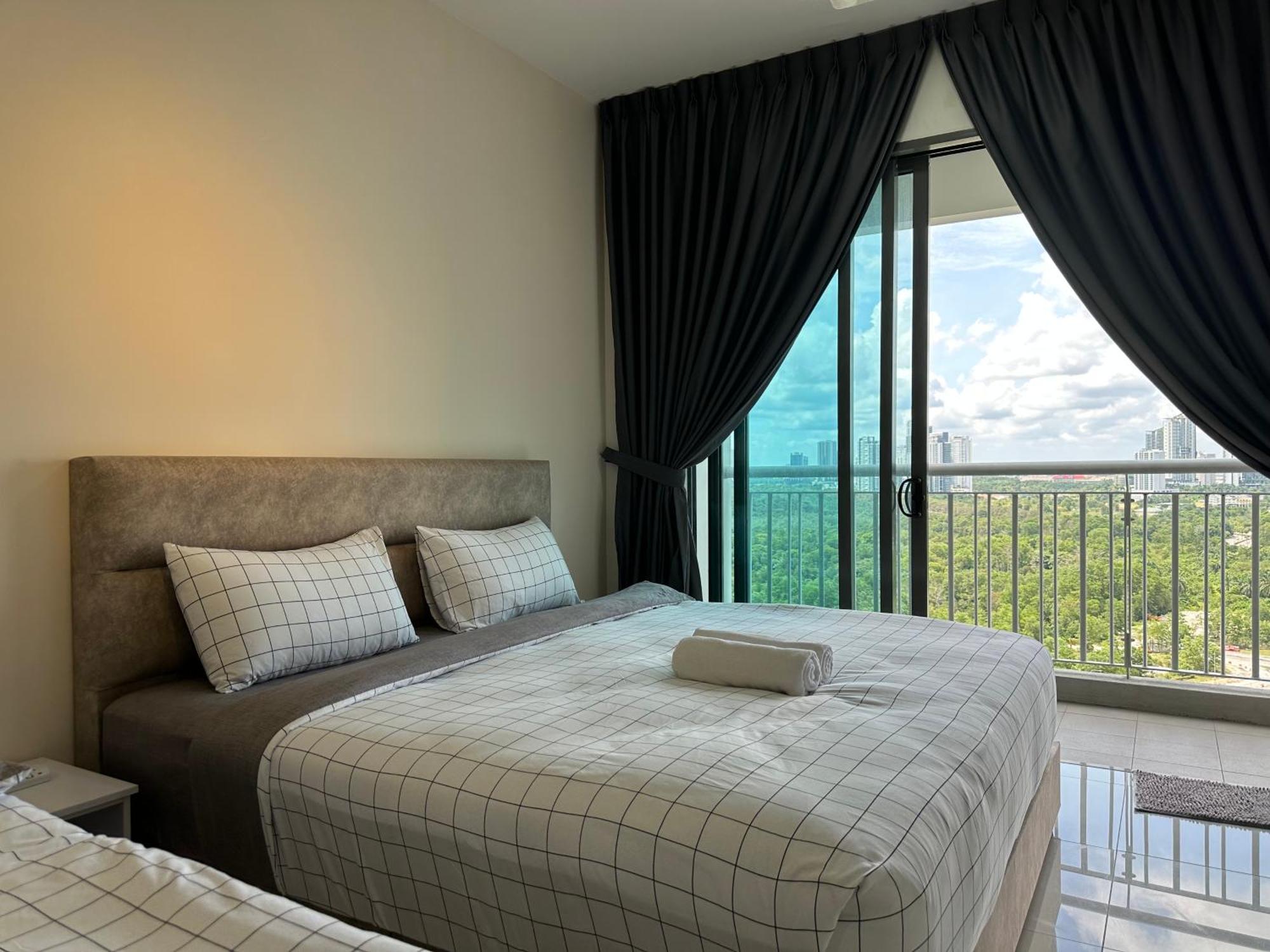 Teega Suites Puteriharbour By Wp Homestay Johor Bahru Zimmer foto